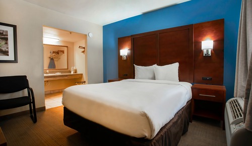 Habitación Deluxe, 1 cama de matrimonio, no fumadores, frigorífico y microondas