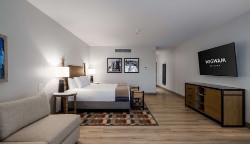 Habitación, 1 cama de matrimonio grande con sofá cama (Oasis)