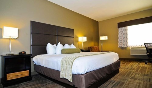 Habitación estándar, 1 cama de matrimonio grande, no fumadores, frigorífico y microondas