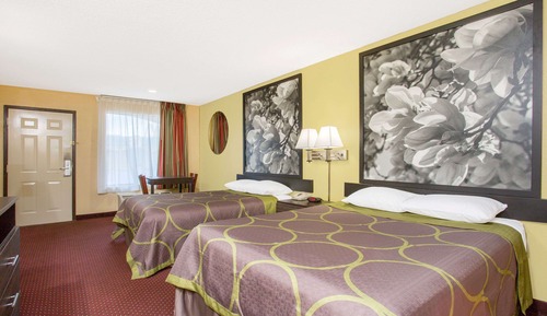 Habitación estándar, 2 camas de matrimonio, fumadores