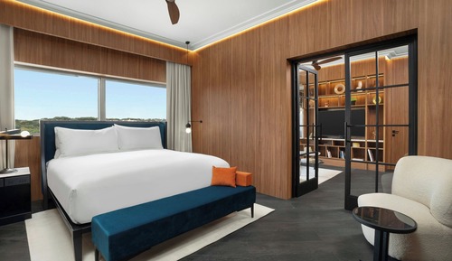 Suite junior, 1 cama de matrimonio grande con sofá cama, no fumadores