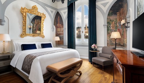 Suite Deluxe, 1 cama de matrimonio grande, no fumadores, vistas al río