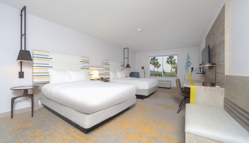 Habitación, 2 camas de matrimonio