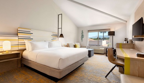Habitación Deluxe, 1 cama de matrimonio grande con sofá cama
