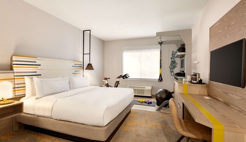 Habitación, 1 cama de matrimonio grande (Fitness Room)