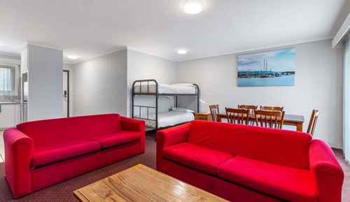 Apartamento estándar, varias camas, no fumadores, cocina básica (Walk-in Shower)