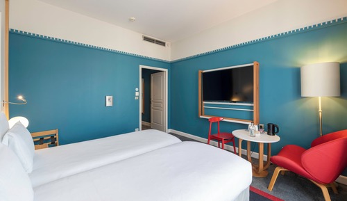 Habitación superior, 2 camas individuales, accesible para personas con discapacidad