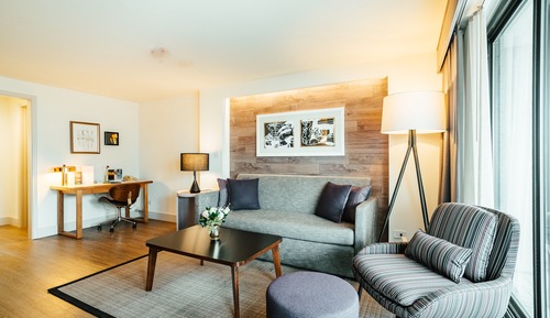 Suite Premier, 1 cama de matrimonio grande con sofá cama, balcón
