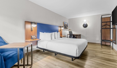 Suite, 1 cama de matrimonio grande, no fumadores, vistas a la ciudad