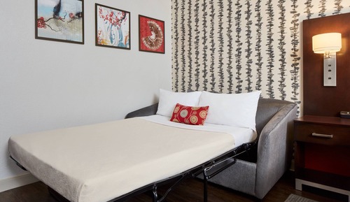 Habitación ejecutiva, 1 cama de matrimonio grande con sofá cama