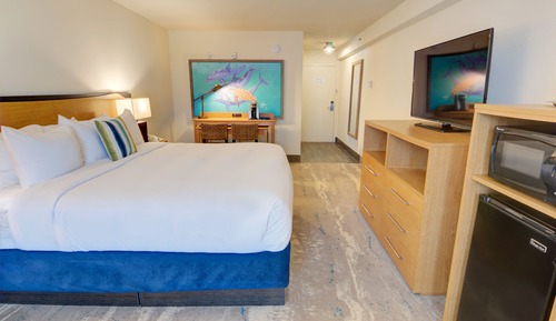 1 King Bed Poolview
