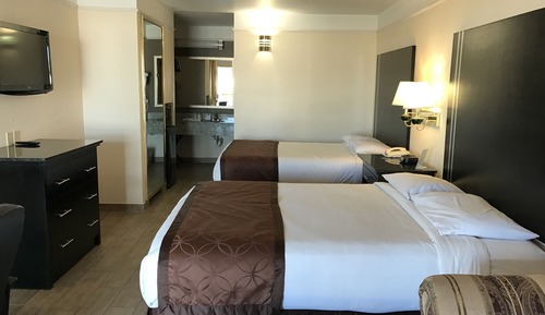 Habitación, 2 camas de matrimonio, fumadores