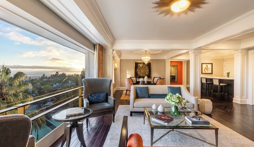 Suite presidencial, 1 cama de matrimonio grande, vistas a la bahía