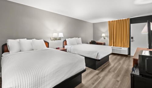Habitación, 2 camas de matrimonio, accesible para personas con discapacidad