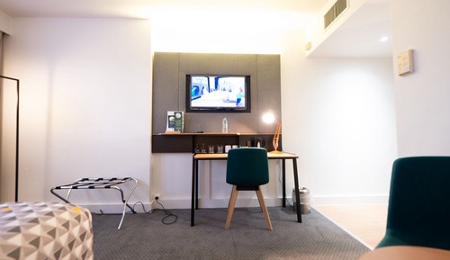 Habitación estándar, 1 cama de matrimonio, vistas a la ciudad