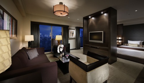 Habitación, no fumadores, Acceso al salón del club (Junior Suite Twin, Tokyo Tower View)
