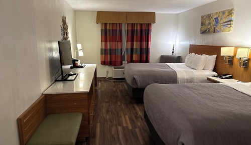 Habitación, 2 camas de matrimonio, accesible para personas con discapacidad, no fumadores