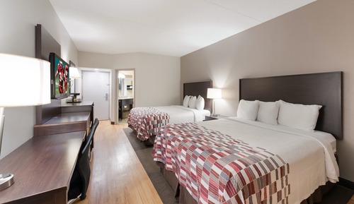 Habitación Deluxe, 2 camas de matrimonio, no fumadores