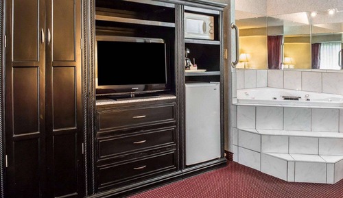 Habitación, 1 cama de matrimonio grande, no fumadores, bañera de hidromasaje