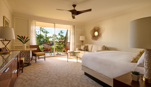 Habitación, 1 cama de matrimonio grande con sofá cama, vistas al jardín, planta baja