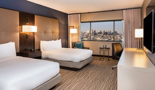 Habitación, 2 camas dobles (Newark Skyline View)