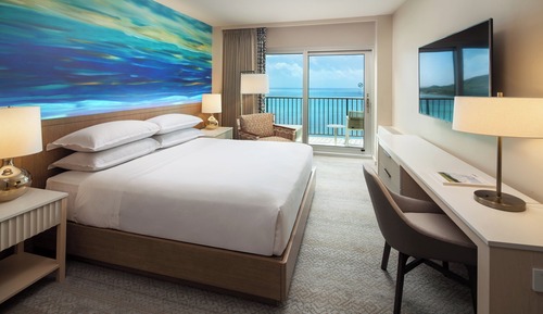 Habitación, 1 cama de matrimonio grande, no fumadores, frente al mar (Infinity, Floor 20 to 27)