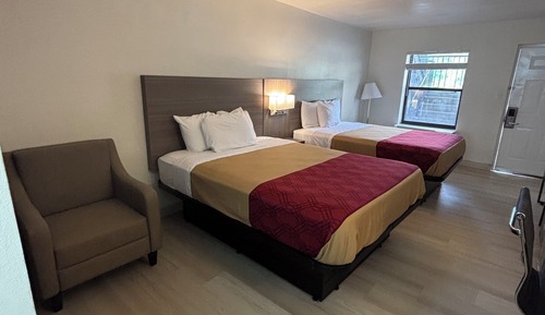 Habitación, 2 camas de matrimonio, no fumadores