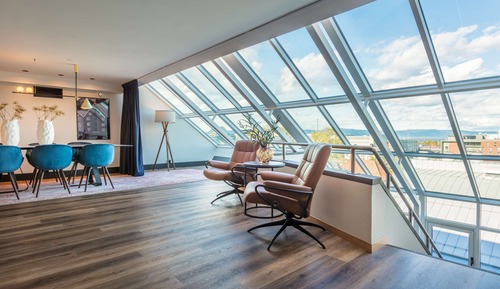 Suite presidencial, vistas al río