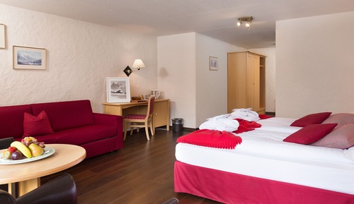 Habitación doble, vistas a la montaña (Eiger)