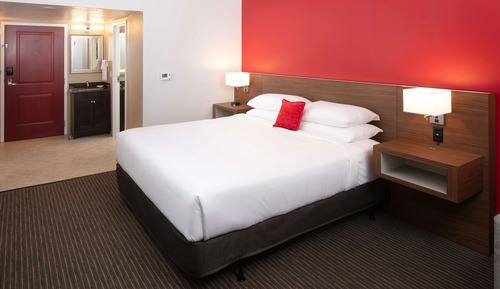 Habitación estándar, 1 cama de matrimonio grande con sofá cama
