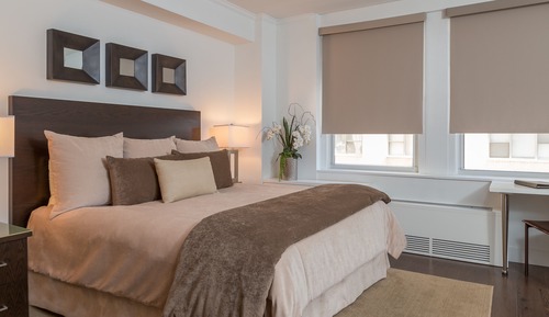 Estudio, 1 cama de matrimonio grande