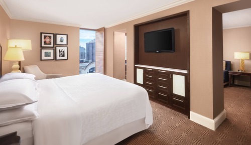 Suite ejecutiva, 1 cama de matrimonio grande con sofá cama, no fumadores