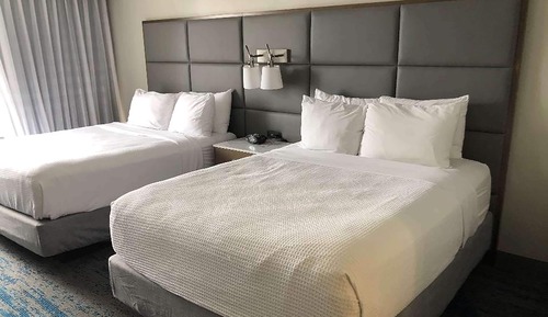 Habitación, 2 camas de matrimonio, no fumadores