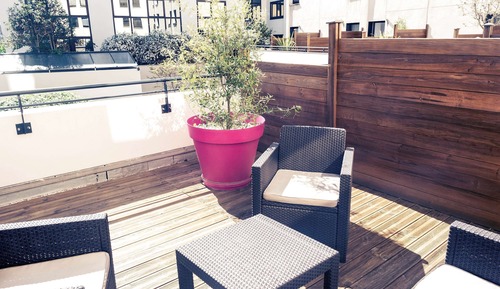 Habitación ejecutiva, 1 cama de matrimonio grande, terraza