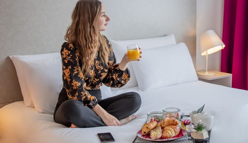 Privilege, Habitación, 1 cama de matrimonio con sofá cama