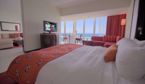 Suite Deluxe, 1 cama de matrimonio grande, frente al mar