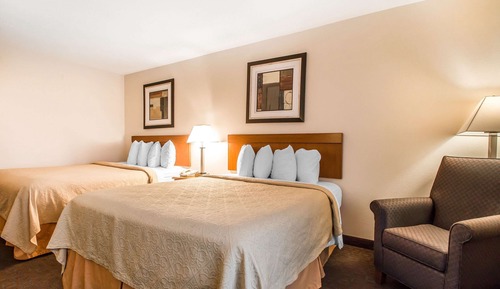 Habitación estándar, 2 camas de matrimonio, fumadores
