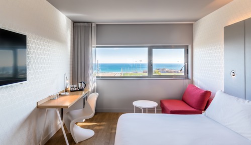 Habitación superior, vistas al mar