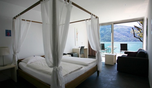 Suite junior, vistas al lago