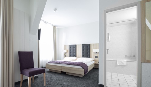 Habitación superior con 1 cama doble o 2 individuales