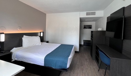 Habitación Deluxe, 1 cama de matrimonio, fumadores, frigorífico y microondas