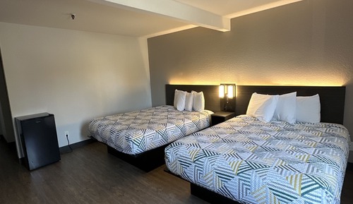 Habitación estándar, 2 camas de matrimonio, no fumadores, frigorífico