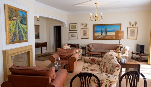 Ático presidencial, balcón, vistas a la bahía