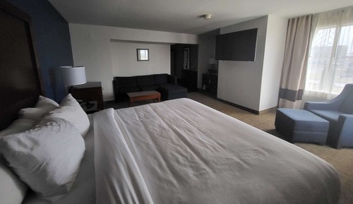 Habitación, 1 cama de matrimonio grande, accesible para personas con discapacidad, no fumadores