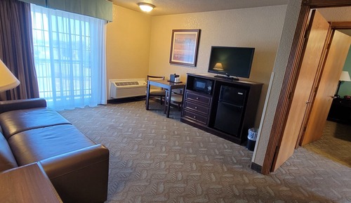 Suite, 1 cama de matrimonio, no fumadores (Living Room;with Sofabed)