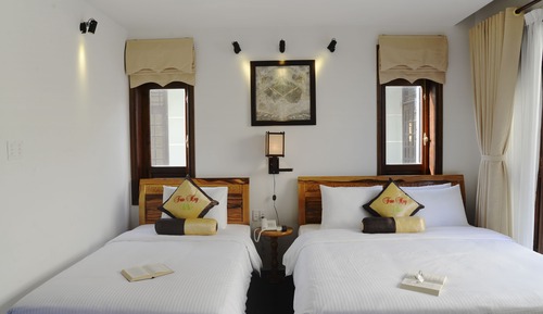 Habitación familiar, vistas al jardín