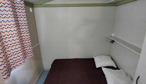 Casa móvil estándar, 2 habitaciones, cocina básica, vistas al jardín (4 persons)