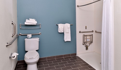 Habitación, 2 camas de matrimonio, accesible para personas con discapacidad, no fumadores