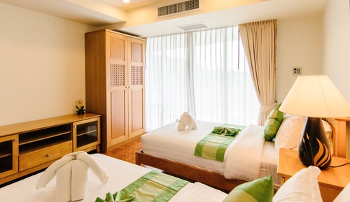 Suite, 2 habitaciones, cocina básica