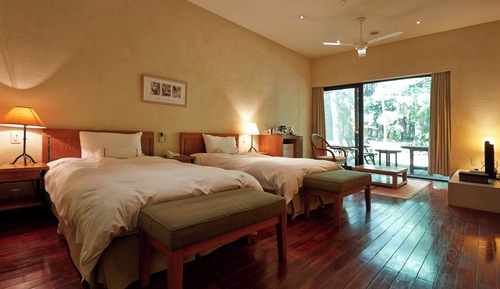 Habitación con 2 camas individuales, fumadores (Adult only, Forest Village)